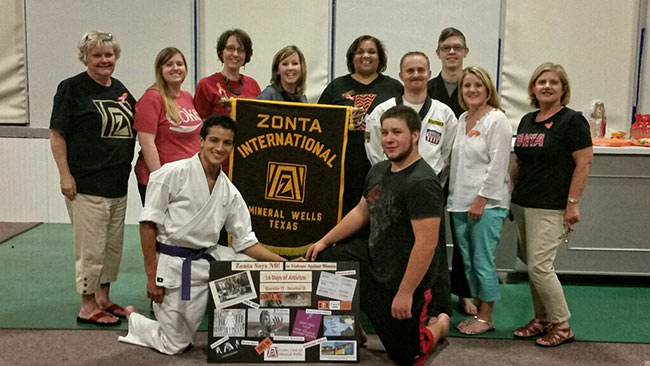 Zonta Club Self Defense Class 2014